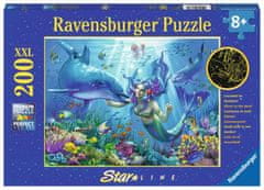 Ravensburger Svítící puzzle Podvodní ráj XXL 200 dílků