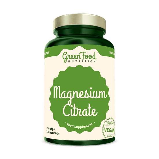 GreenFood Nutrition Magnesium Citrate 90cps