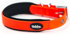 Nobby Obojek pro psa z PVC Cover SM oranžový