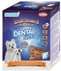Nobby Dentální pamlsky pro psy Dental Sticks Mini