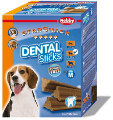 Nobby Dentální pamlsky pro psy Dental Sticks M