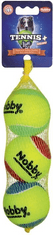 Nobby Hračka pro psy tenisový míč M 6,5cm/3ks