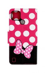 TopQ Pouzdro Realme C25Y knížkové Minnie Mouse 70316