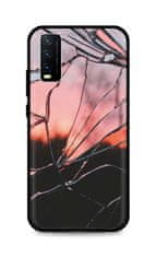 TopQ Kryt LUXURY Vivo Y20s pevný Pink Broken 70893