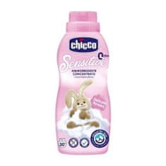 Chicco Prostředek prací dětský Sensitive 1,5 l + Aviváž konc. Květinové objetí 750 ml