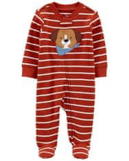 Carter's Overal na zip Sleep&Play Dog Red chlapec PRO /vel. 46