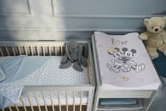 Ceba Baby CEBA Podložka přebalovací měkká COSY 50x70 Disney Minnie & Mickey Grey