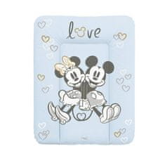 Ceba Baby CEBA Podložka přebalovací měkká na komodu 50x70 Disney Minnie & Mickey Blue