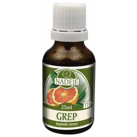 NADĚJE Grapefruit bylinná tinktura 25 ml