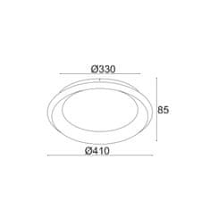 ACA ACA Lighting Decoled LED stropní svítidlo BR71LEDC41BK