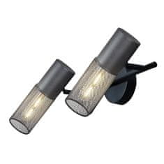 ACA ACA Lighting nástěnné svítidlo 2XE27 černá kov 33X16X20CM ALCATRAZ OD602S33BK