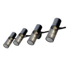 ACA ACA Lighting nástěnné svítidlo 4XE27 černá kov 84X16X20CM ALCATRAZ OD604S84BK