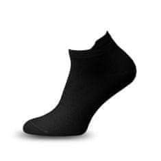 Aleszale 5x bavlněné krátké ponožky pro muže 39-42 - černé
