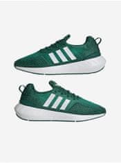 Adidas Zelené pánské žíhané boty adidas Originals Swift Run 22 43 1/3