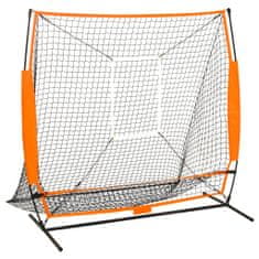 Greatstore Tréninková síť pro baseball černá 174 x 76 x 158,5 cm