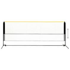 Vidaxl Nastavitelná badmintonová síť 400 x 103 x 94–158 cm kov