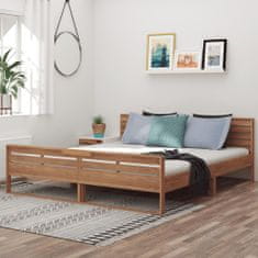 Greatstore Rám postele masivní teakové dřevo 180 x 200 cm