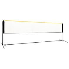 Vidaxl Nastavitelná badmintonová síť 500 x 103 x 94–158 cm kov