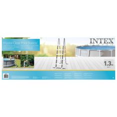 Greatstore Intex Bezpečnostní bazénové schůdky 5stupňové 132 cm