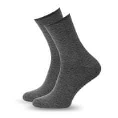 Aleszale 10x Pánské beztlakové bavlněné ponožky 42-46 - mix barev