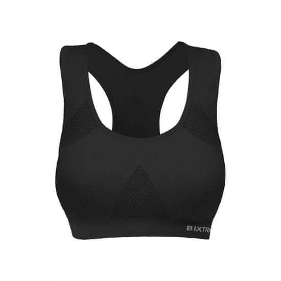 Aleszale Bezešvá push-up sportovní podprsenka XL/XXl - Černá