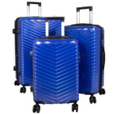 MONOPOL Sada kufrů Meran Blue 3-set