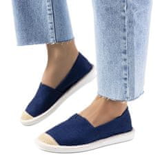 Dámské tmavě modré espadrilky velikost 40