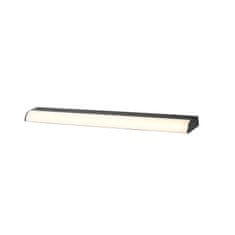 ACA ACA Lighting nástěnné svítidlo LED 12W 3000K 780LM černý hliník IP44 57X7X4CM KLARA PN29LEDW57BK