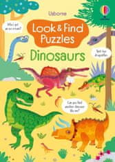 Usborne Look and Find Puzzles Dinosaurs