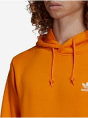 Adidas Oranžová pánská mikina s kapucí adidas Originals L