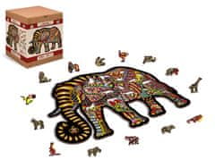 Wooden city Dřevěné puzzle Magický slon 245 dílků EKO