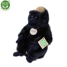 Rappa Plyšová gorila, sedící, 23 cm