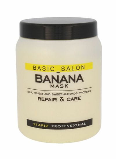 Stapiz 1000ml basic salon banana mask, maska na vlasy