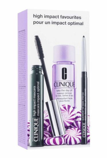 Clinique 7ml high impact favourites, 01 black, řasenka