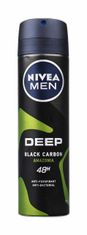 Nivea 150ml men deep black carbon amazonia 48h