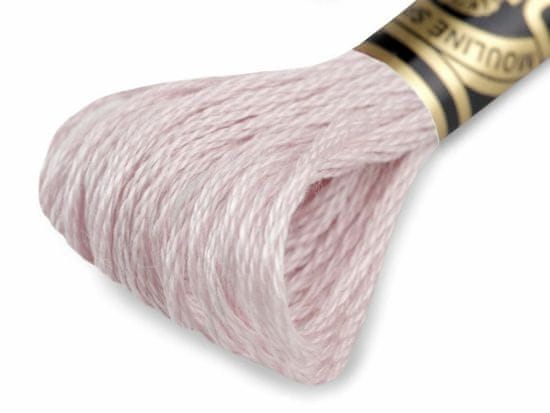 Kraftika 1ks pearl blush vyšívací příze dmc mouliné spécial cotton