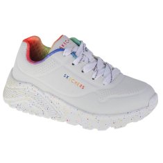 Skechers Boty bílé 37 EU Uno Lite Rainbow Speckle