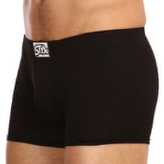 Styx 3PACK pánské boxerky klasická guma černé (Q9606060) - velikost XL