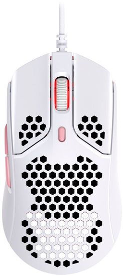 HyperX Pulsefire Haste, bílá/růžová (4P5E4AA)