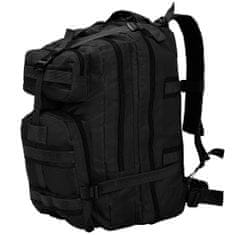 Greatstore Batoh v army stylu 50 l černý