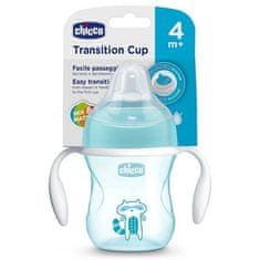 Chicco Hrneček učící Transition s držadly 200 ml modrý 4m+