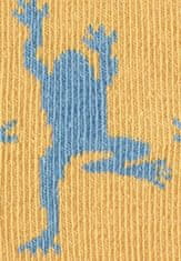 Sterntaler ponožky ABS protiskluzové chodidlo AIR, 2 páry, chameleon, žabky, modré, žluté 8032222, 18