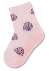 Sterntaler ponožky ABS protiskluzové chodidlo AIR, 2 páry, mořská panna, mušle, modrá, růžová 8032226, 18