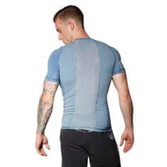 Reebok Tričko modré S Combat Rash Guard