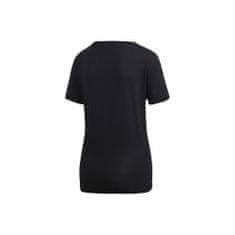 Adidas Tričko černé XS Essentials Linear Slim