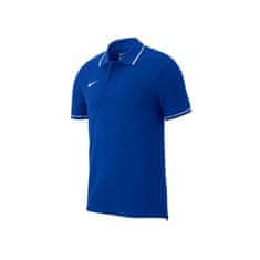 Nike Tričko modré S Team Club 19 Polo