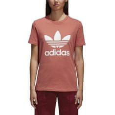 Adidas Tričko červené M Trefoil