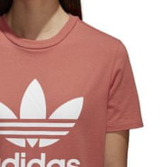 Adidas Tričko červené M Trefoil