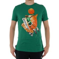 Reebok Tričko zelené S Classic Basketball Pump 1 Tshirt