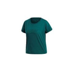 Adidas Tričko zelené XS Ess Allcap Tee